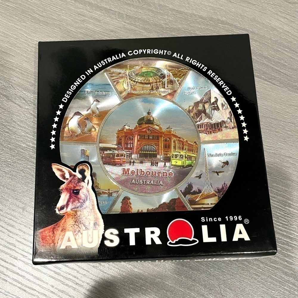 Australia Melbourne Decorative Plate